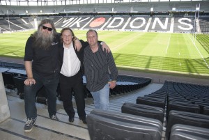 L-R'Big' Mick Hughes, Pete Winkelman and Gary Garner