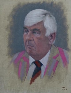 Cllr Keith McLean Oil 18x14ins